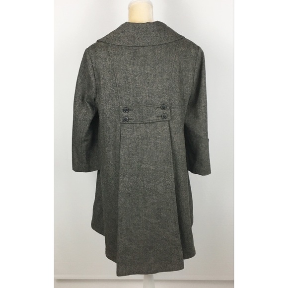 Cabi Style 169 Shakespeare Wool Tweed Swing Coat - Picture 8 of 14